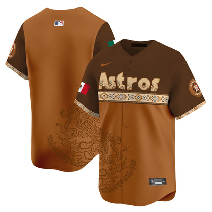 Astros Mexico Vapor Premier Limited Jersey - Printed