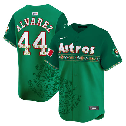 Astros Mexico Vapor Premier Limited Jersey - Printed