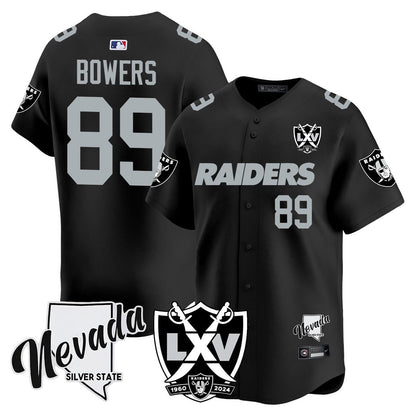 Raiders 2024 Baseball Limited Jersey - 65th Anniversary - All Stitched