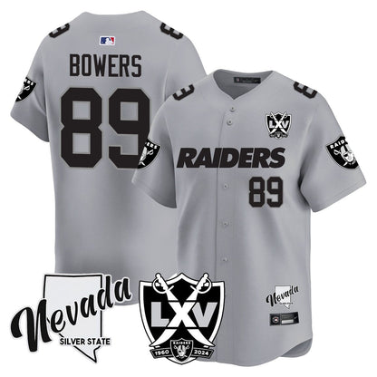 Raiders 2024 Baseball Limited Jersey - 65th Anniversary - All Stitched