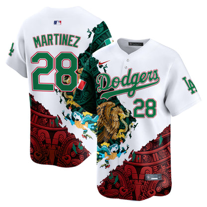 Dodgers Mexico Vapor Premier Limited Jersey - Printed V2