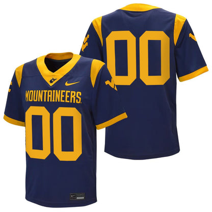 West Virginia Mountaineers 2024 Custom Jersey - All Stitched