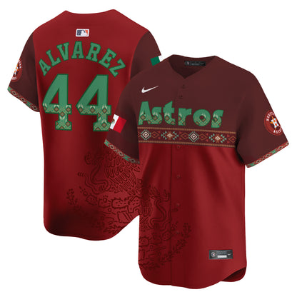 Astros Mexico Vapor Premier Limited Jersey - Printed