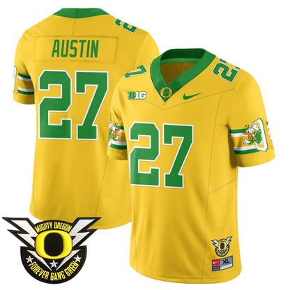 Oregon Football Forever Gang Green 2024 Jersey N1 - All Stitched