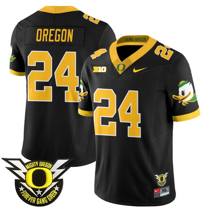 Oregon Football Forever Gang Green 2024 Jersey N2 - All Stitched