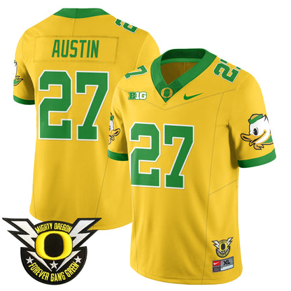 Oregon Football Forever Gang Green 2024 Jersey N2 - All Stitched