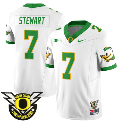 Oregon Football Forever Gang Green 2024 Jersey N2 - All Stitched