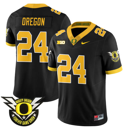 Oregon Football Forever Gang Green 2024 Jersey - All Stitched