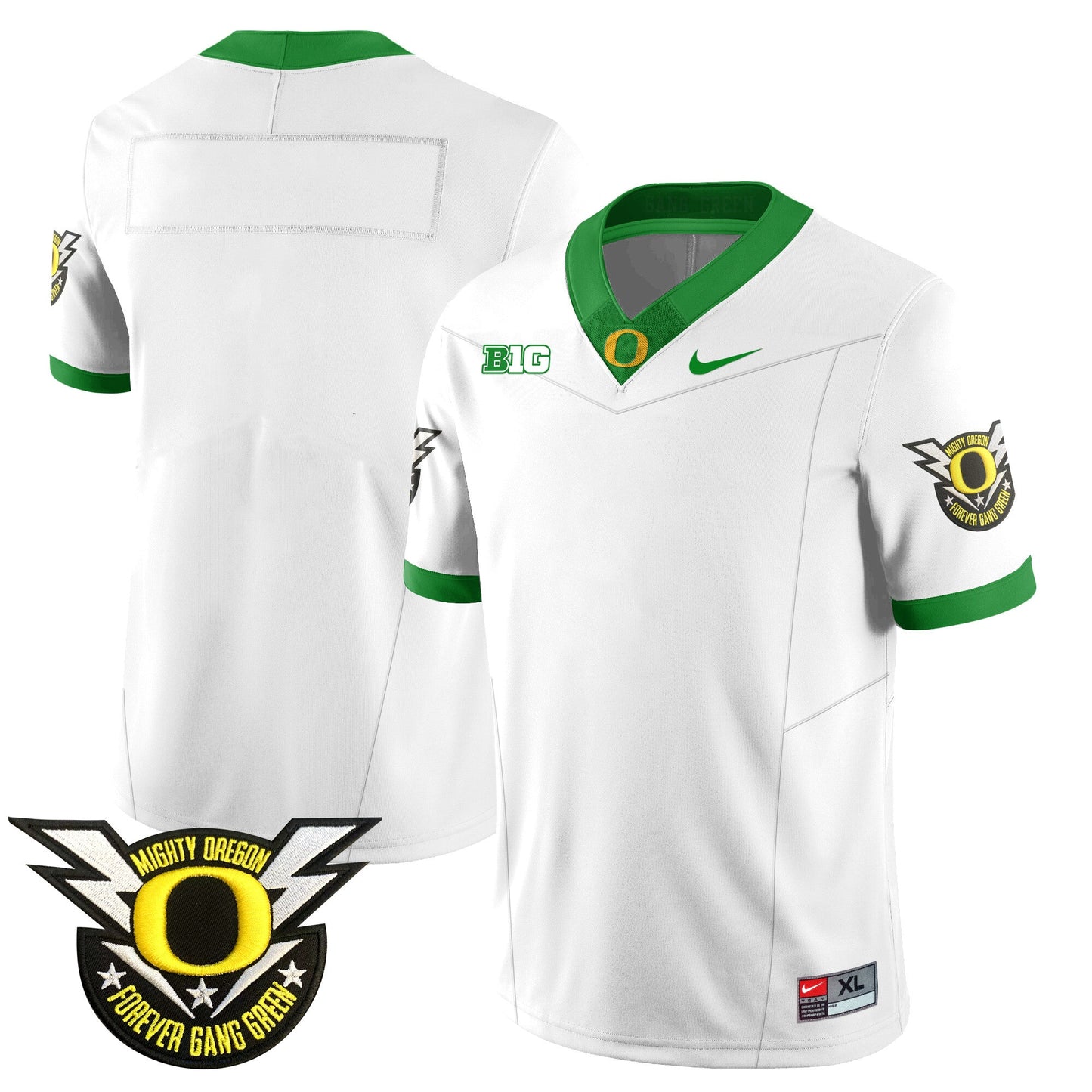 Oregon Football Forever Gang Green 2024 Jersey - All Stitched