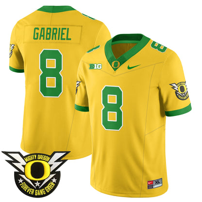 Oregon Football Forever Gang Green 2024 Jersey - All Stitched