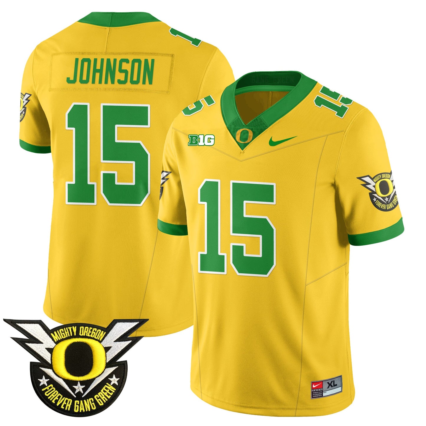 Oregon Football Forever Gang Green 2024 Jersey - All Stitched