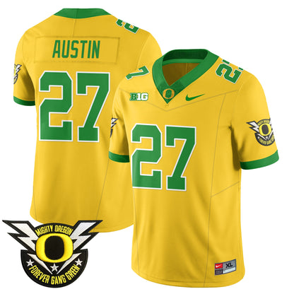 Oregon Football Forever Gang Green 2024 Jersey - All Stitched