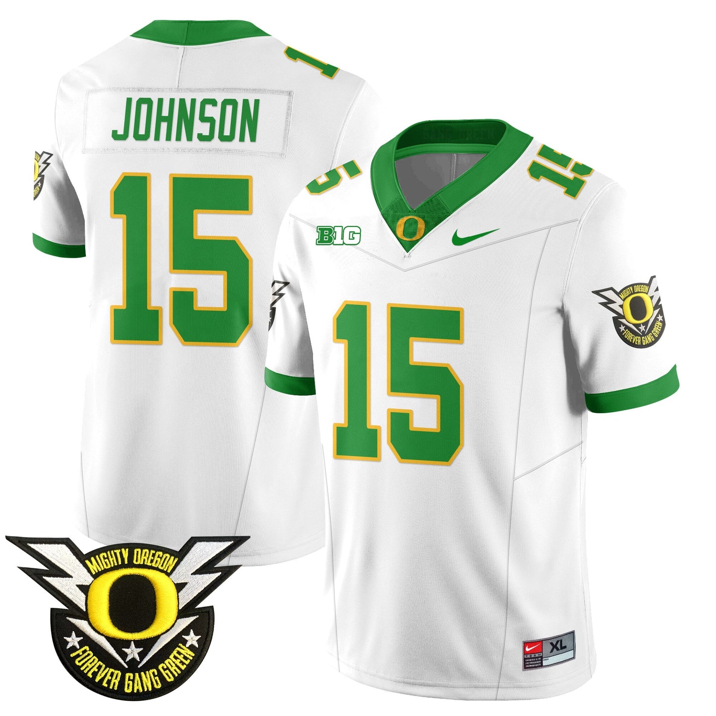 Oregon Football Forever Gang Green 2024 Jersey - All Stitched