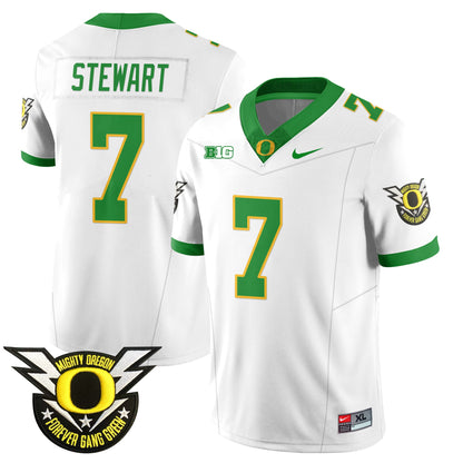 Oregon Football Forever Gang Green 2024 Jersey - All Stitched