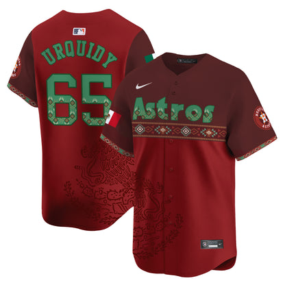 Astros Mexico Vapor Premier Limited Jersey - Printed