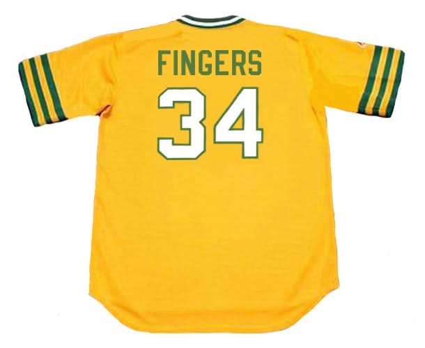 Rollie Fingers Oakland Athletics Baseball Jersey - All Stitched