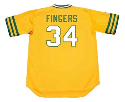 Rollie Fingers Oakland Athletics Baseball Jersey - All Stitched