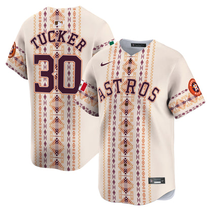 Astros Mexico Traditional Style Vapor Premier Limited Jersey - Printed