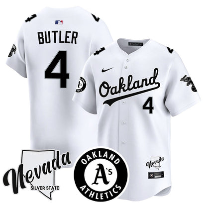 Athletics Black Silver 2024 Jersey - All Stitched