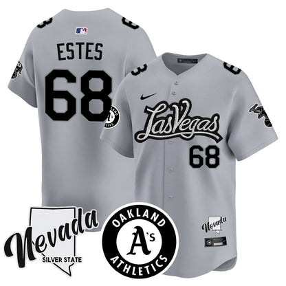 Athletics Black Silver 2024 Jersey N1 - All Stitched