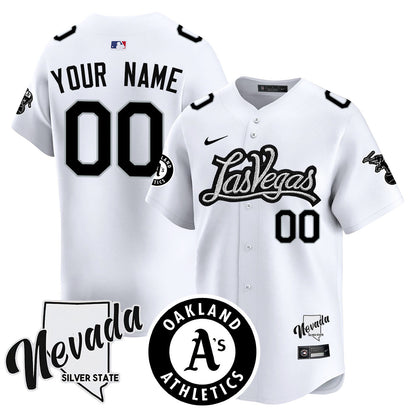 Custom Athletics Black Silver 2024 Jersey N1 - All Stitched