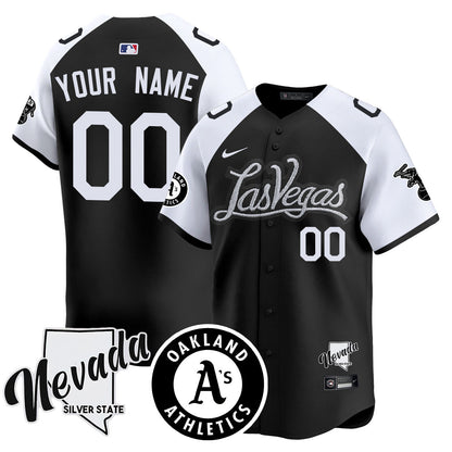 Custom Athletics Black Silver 2024 Jersey N1 - All Stitched