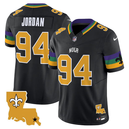 Saints 2024 New Orleans City Vapor Limited Jersey - All Stitched