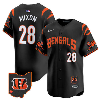 Bengals Vapor Premier Limited Jersey - All Stitched