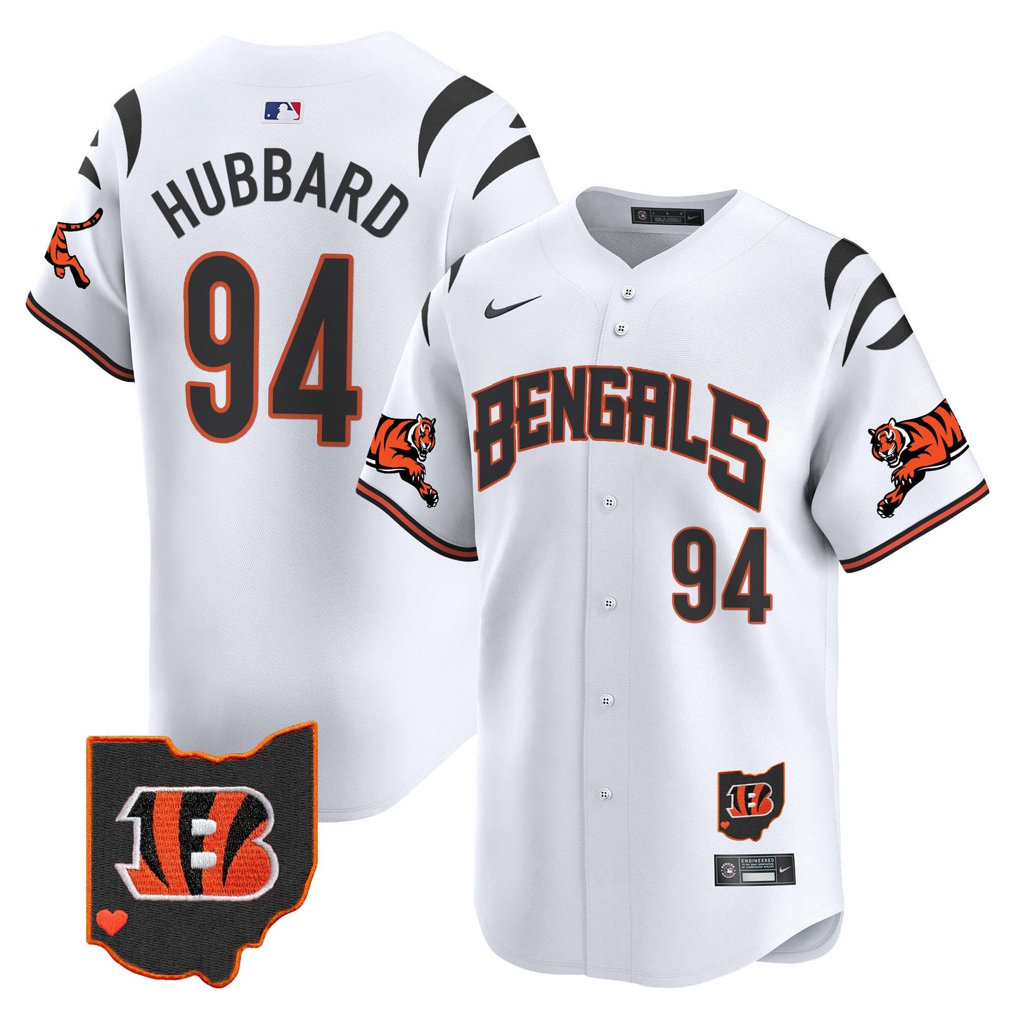 Bengals Vapor Premier Limited Jersey - All Stitched