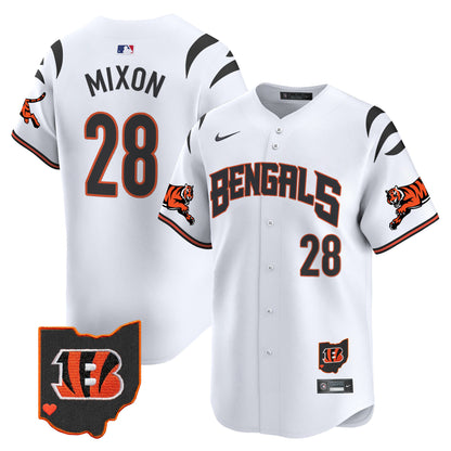 Bengals Vapor Premier Limited Jersey - All Stitched