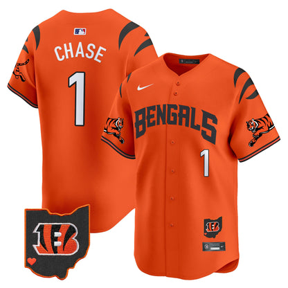 Bengals Vapor Premier Limited Jersey - All Stitched