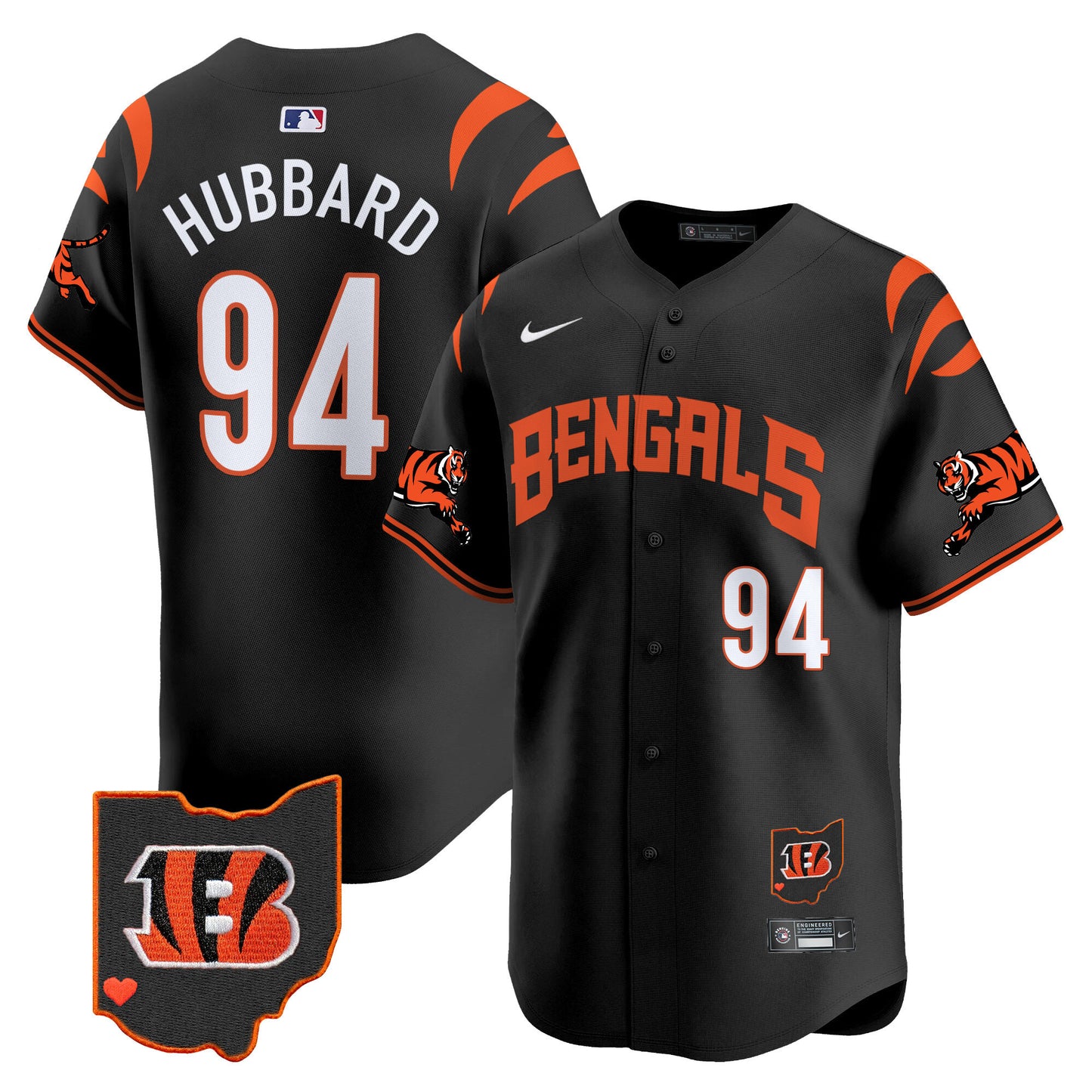 Bengals Vapor Premier Limited Jersey - All Stitched