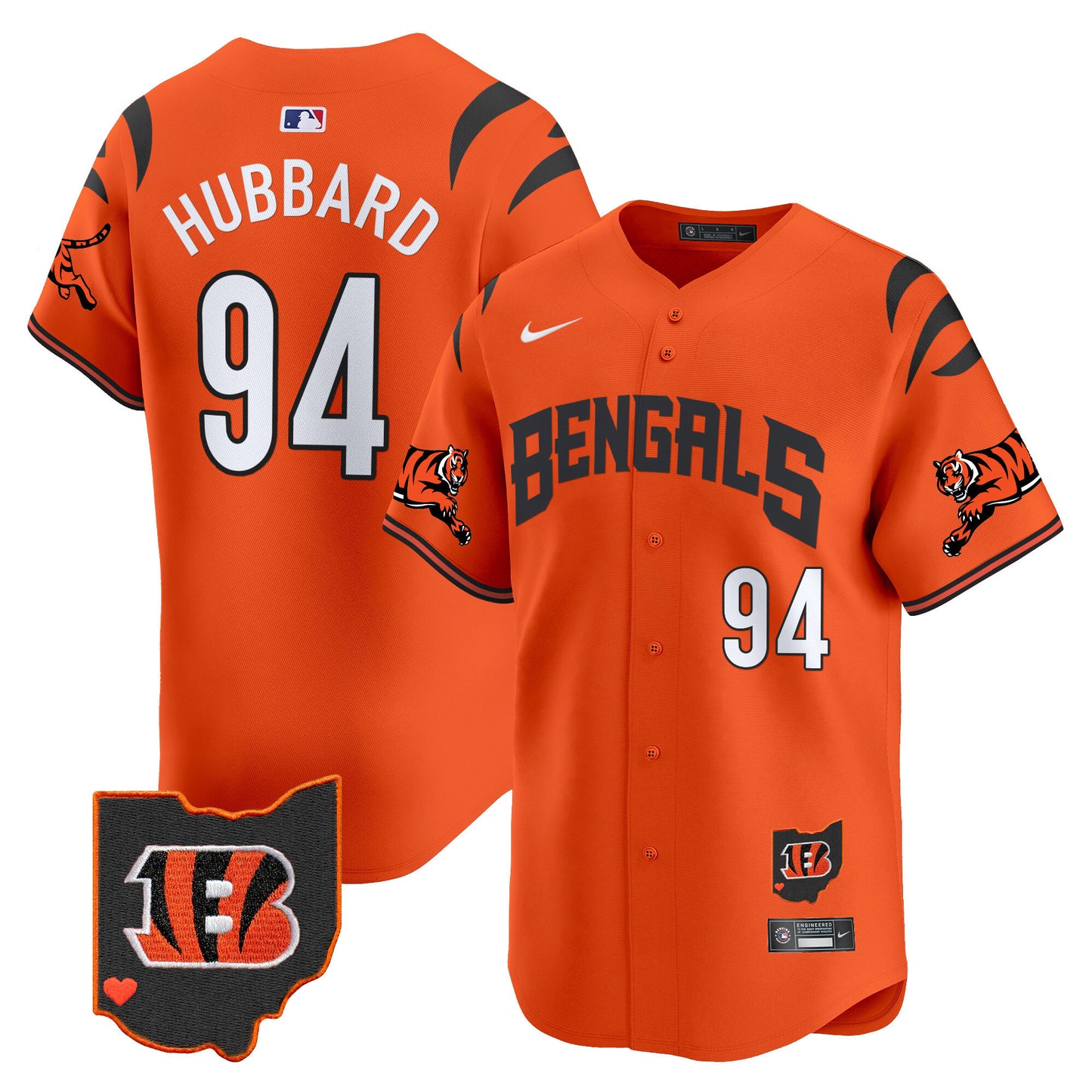 Bengals Vapor Premier Limited Jersey - All Stitched