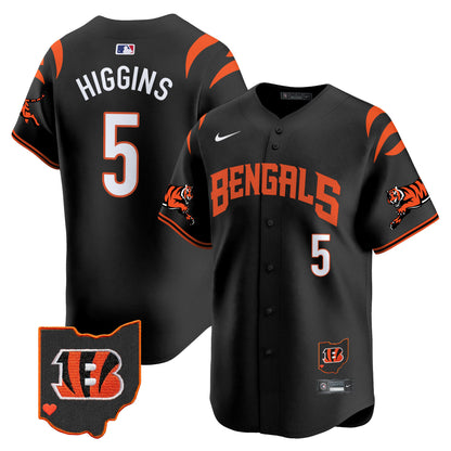 Bengals Vapor Premier Limited Jersey - All Stitched