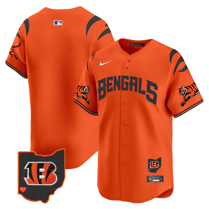 Bengals Vapor Premier Limited Jersey - All Stitched