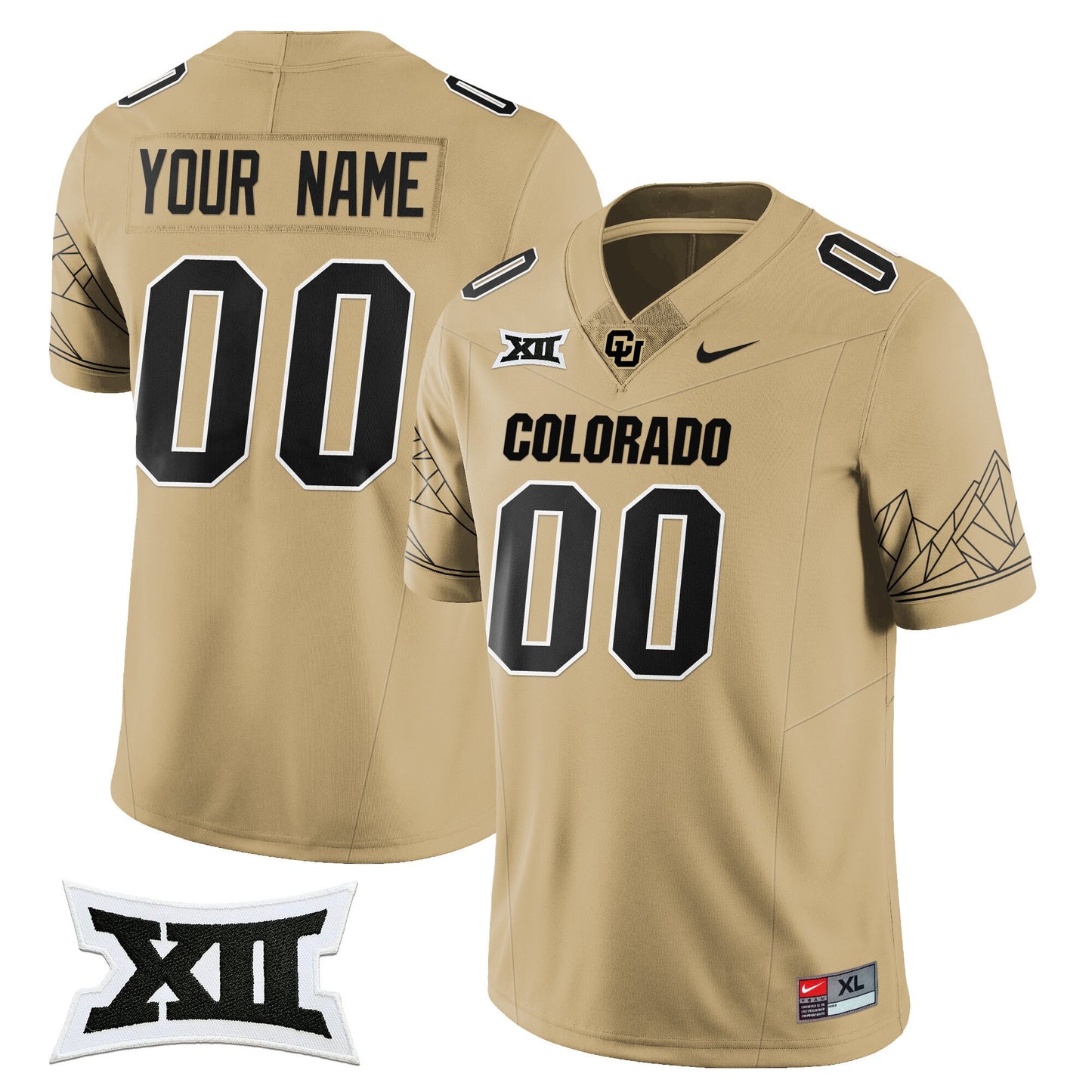 Custom Name/Gender Buffaloes 2024 Vapor Limted Jersey - All Stitched