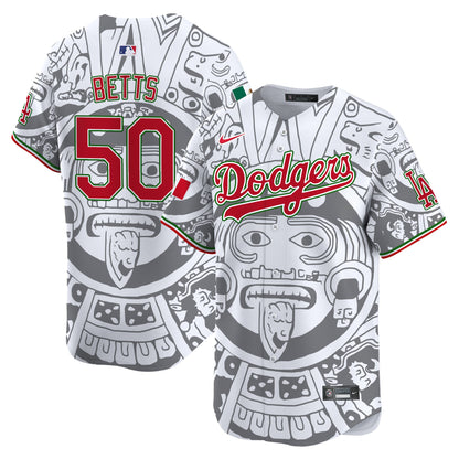 Dodgers Aztec Mexico Vapor Premier Limited Jersey - Printed