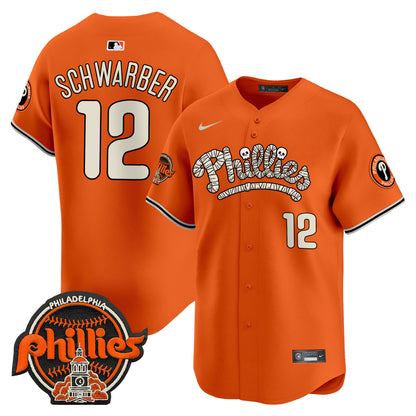 Phillies Halloween Vapor Premier Limited Jersey - All Stitched