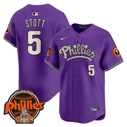 Phillies Halloween Vapor Premier Limited Jersey - All Stitched