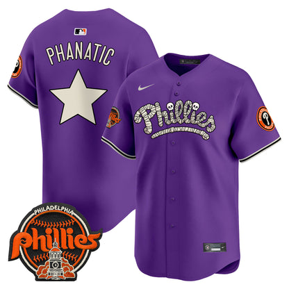 Phillies Halloween Vapor Premier Limited Jersey - All Stitched