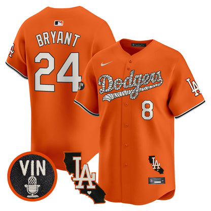 Dodgers Halloween Vapor Premier Limited Jersey - All Stitched