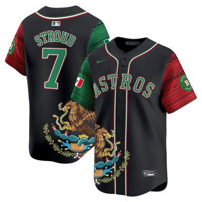 Astros Aztec Mexico Vapor Premier Limited Jersey - Printed