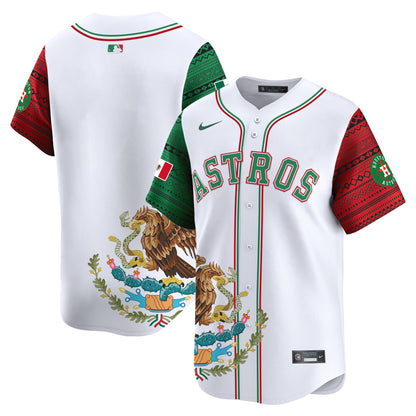 Astros Aztec Mexico Vapor Premier Limited Jersey - Printed