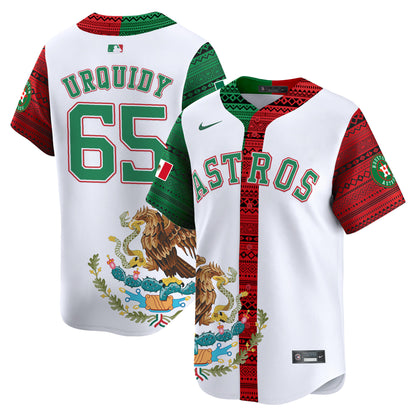 Astros Aztec Mexico Vapor Premier Limited Jersey V2- Printed