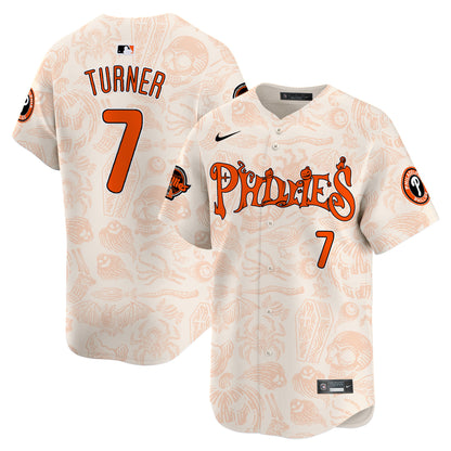 Phillies Halloween Vapor Premier Limited Jersey - Printed