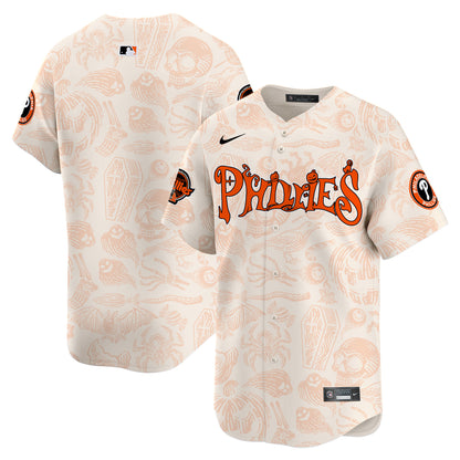 Phillies Halloween Vapor Premier Limited Jersey - Printed