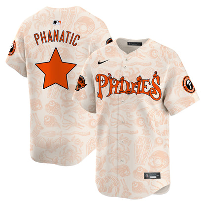 Phillies Halloween Vapor Premier Limited Jersey - Printed