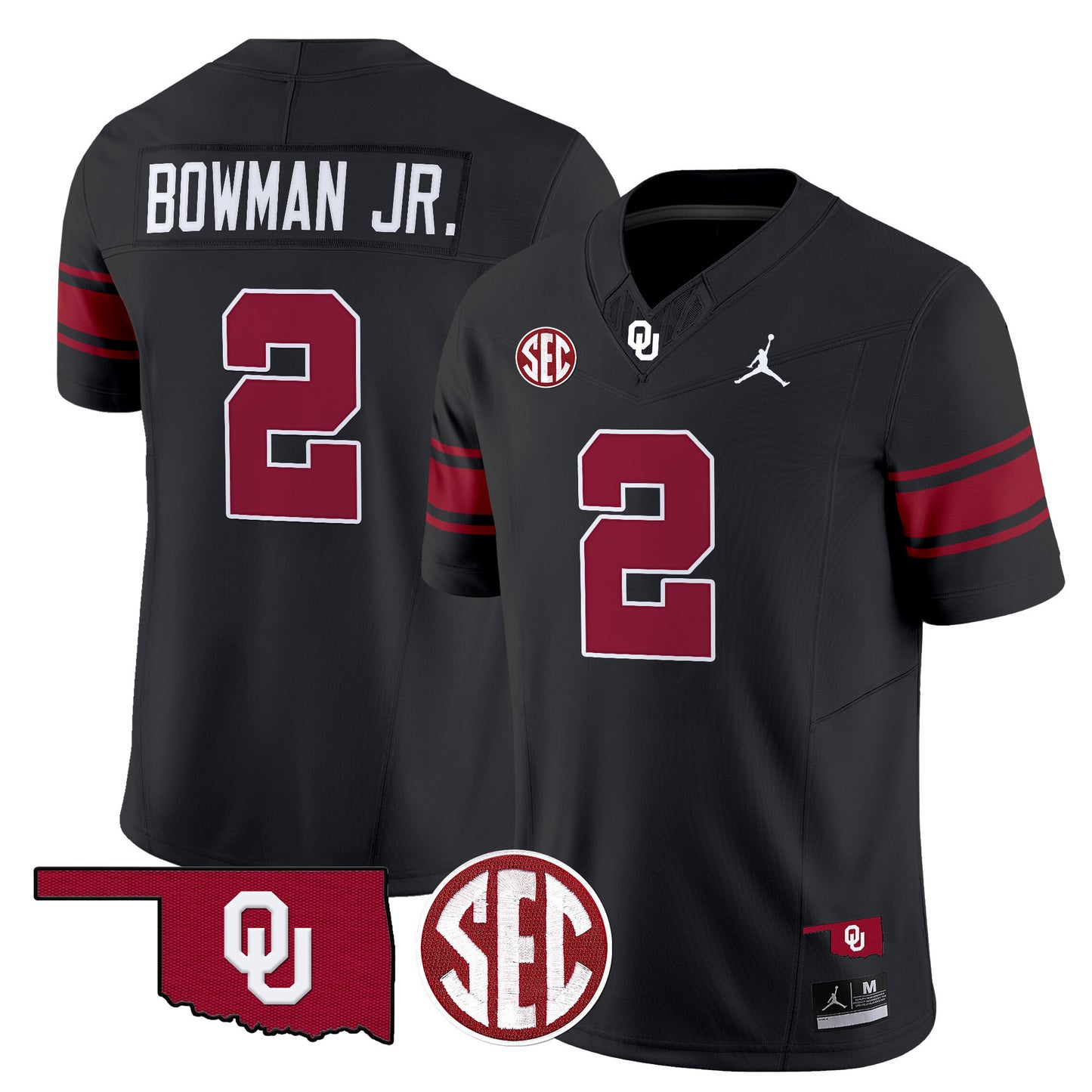 Oklahoma Sooners Throwback Vapor Limited Jersey - All Stitched