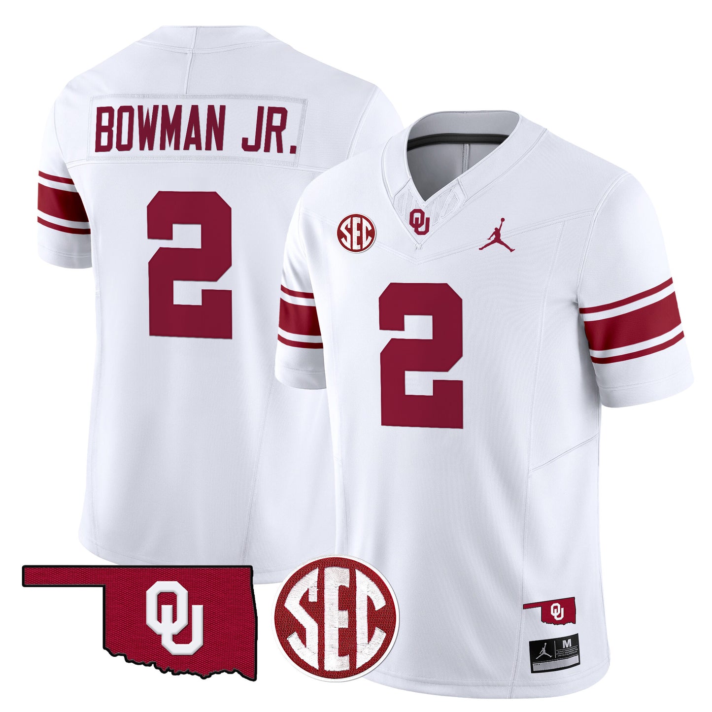 Oklahoma Sooners Throwback Vapor Limited Jersey - All Stitched