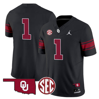 Oklahoma Sooners Throwback Vapor Limited Jersey - All Stitched